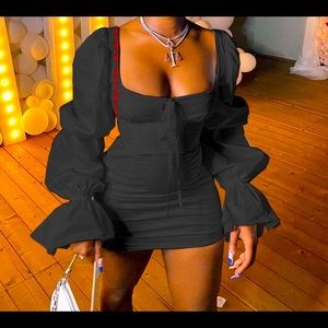 Black Apparel Puff Puff